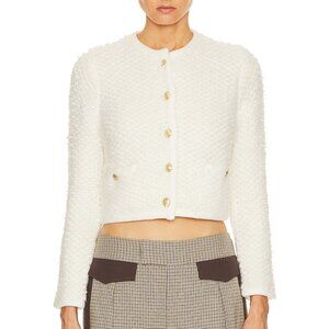 Helsa Laki Cardigan Ivory (from Revolve)